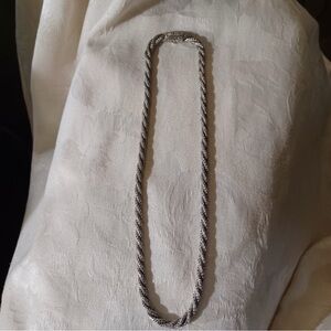 John Hardy Palu Macan Twisted Necklace, Sterling Silver